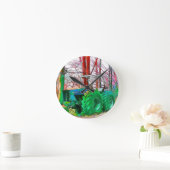 DONE PLOWING RUNDE WANDUHR (Zuhause)