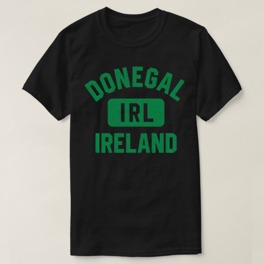 Donegal Irland IRL Gym Style gestört Green Pri T-Shirt (Design vorne)