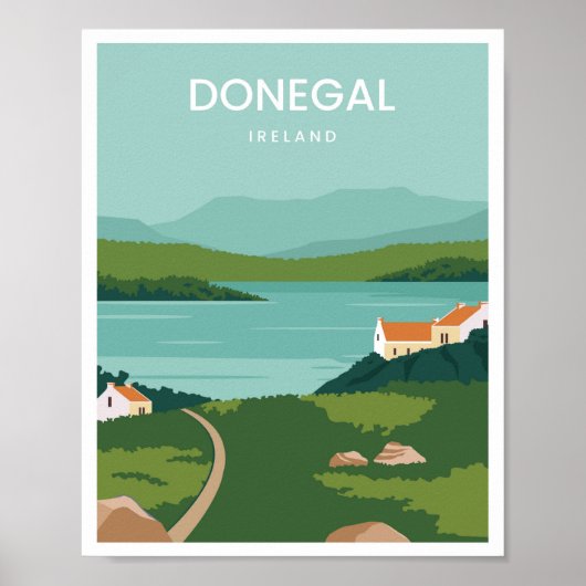 Donegal Irland Poster (Vorne)