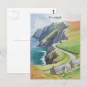 Donegal Irland Postkarte (Vorne/Hinten)