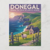 Donegal Irland Postkarte (Vorderseite)