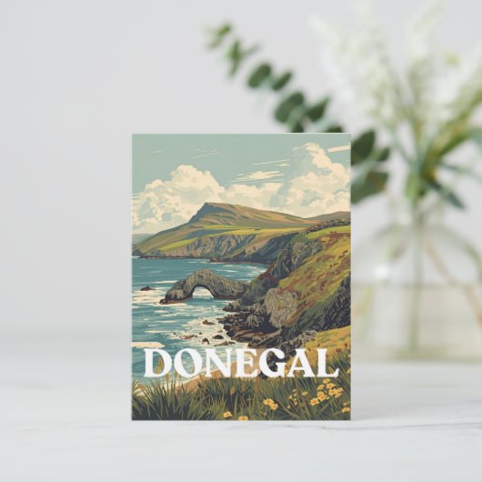 Donegal Postkarte (Stehend Vorderseite)
