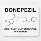 Donepezil Acetylcholinesterase Hemmnis Mousepad (Vorne)