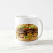 "Doner Kebab" Entwurfs-Tasse Kaffeetasse (VorderseiteRechts)