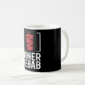 Döner Kebab Kebab Rotisserie Snack Kaffeetasse (VorderseiteRechts)