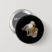 Döner Kebab Möwe Button (Vorne & Hinten)