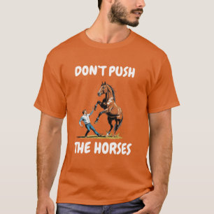 Döner Schubs die Pferde nicht Lustige Meme-Quote f T-Shirt