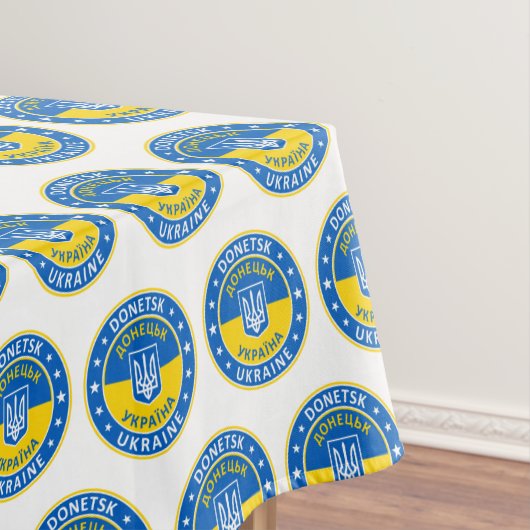 Donetsk Ukraine Tischdecke (Beispiel)