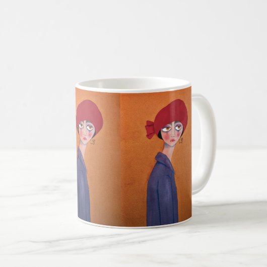 "Dongen (6)" Kaffeetasse (VorderseiteRechts)