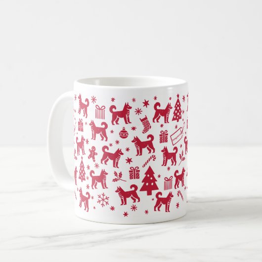 Donggyeongi Christmas Design Kaffeetasse (Vorderseite Links)