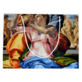 Doni Tondo, Doni Madona (Detail), Michelangelo, 15 Große Geschenktüte (Rückseite)