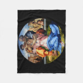 Doni Tondo, Doni Madona, Michelangelo, 1507 Fleecedecke (Vorderseite)