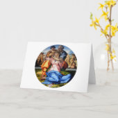 Doni Tondo, Doni Madona, Michelangelo, 1507 Karte (Gelbe Blume)