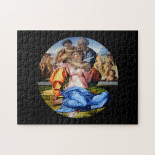 Doni Tondo, Doni Madona, Michelangelo, 1507 Puzzle
