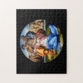 Doni Tondo, Doni Madona, Michelangelo, 1507 Puzzle (Vertikal)
