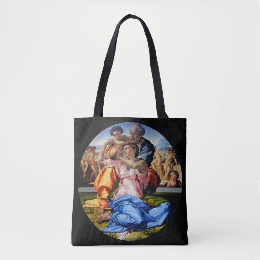Doni Tondo, Doni Madona, Michelangelo, 1507 Tasche (Vorderseite)
