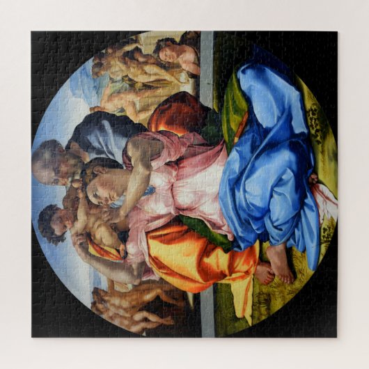 Doni Tondo, Doni Madona, Michelangelo Puzzle (Vertikal)