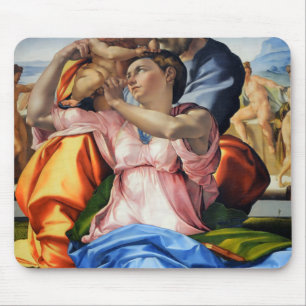 Doni Tondo, Doni-Madonna (Detail), Michelangelo, 1 Mousepad