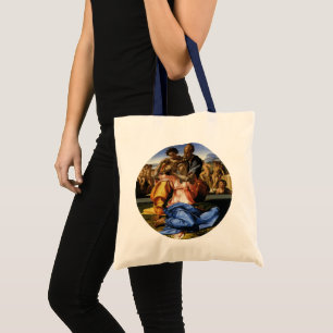 Doni Tondo oder Doni-Madonna von Michelangelo Tragetasche