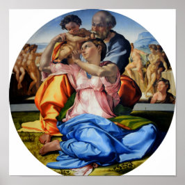 Doni Tondo von Michelangelo - Poster