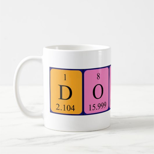 Donita Periodenname Tasse (Links)