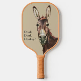 Donk Donkey, der Sie auf Ihrem Pickleball Schläger