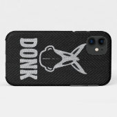 DONK - Weiß auf Schwarzem - iPhone 5 Fall Case-Mate iPhone Hülle (Rückseite (Horizontal))