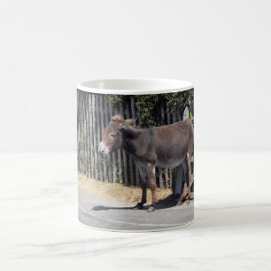 Donkey am Tor Kaffeetasse