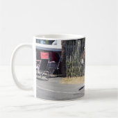 Donkey am Tor Kaffeetasse (Links)