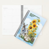 Donkey and Sunflowers Homestead Custom Planner Planer (Anzeige)