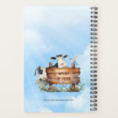 Donkey and Sunflowers Homestead Custom Planner Planer (Rückseite)