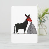 Donkey Art Card (Stehend Vorderseite)