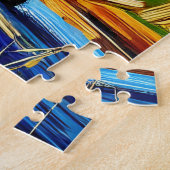 Donkey auf Grassland 600 Piece Puzzle (Seite)