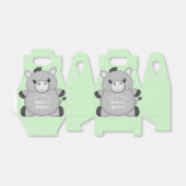 Donkey Baby Shower Green Geschenkschachtel (Ungefaltet)