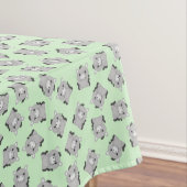 Donkey Birthday Party Green Tischdecke (Beispiel)