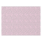 Donkey Birthday Party Pink Tischdecke (Vorderseite (Horizontal))