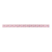 Donkey Birthday Satin Ribbon in Pink Satinband (Vorderseite)