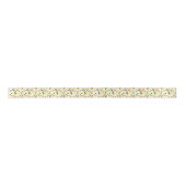 Donkey Birthday Satin Ribbon in Yellow Satinband (Vorderseite)