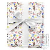 Donkey Birthday Wrapping Paper Geschenkpapier