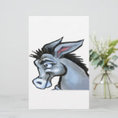 Donkey Briefpapier (Stehend Vorderseite)