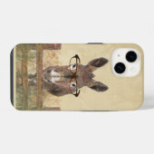 Donkey Burro mit Brille für Kleinkinder iPhone Hülle (Rückseite (Horizontal))