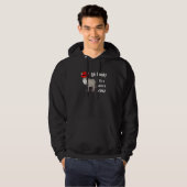 Donkey Burro Mule mit Red Hat Fedora Hoodie (Vorne ganz)