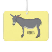 Donkey Cartoon Autolufterfrischer (Rückseite)