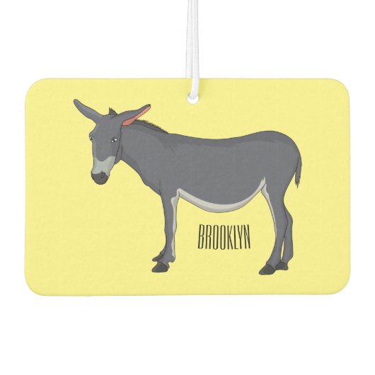Donkey Cartoon Autolufterfrischer (Vorderseite)