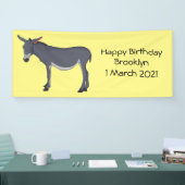 Donkey Cartoon Banner (Messe)