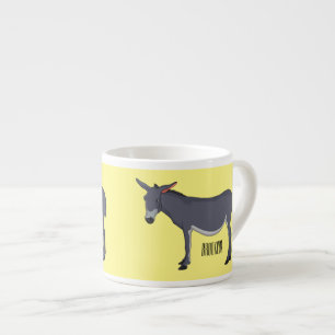 Donkey Cartoon Espressotasse