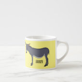 Donkey Cartoon Espressotasse (Rechts)