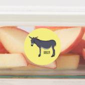 Donkey Cartoon Etiketten (Befestigt)