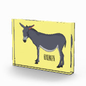 Donkey Cartoon Fotoblock (Rechts)