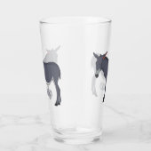 Donkey Cartoon Glas (Rechts)